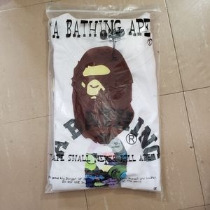 Bape White Tee